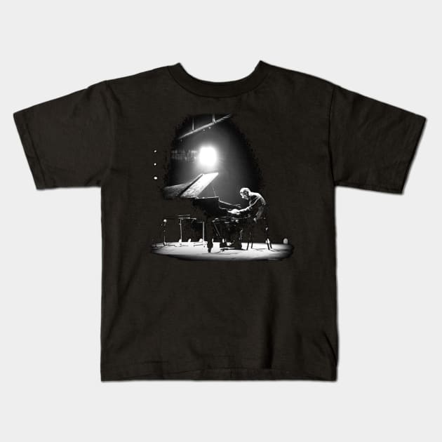 Bill Evans Kids T-Shirt by vivalarevolucio